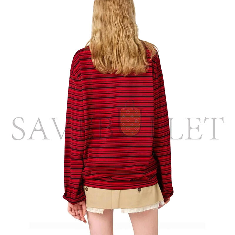 M1v M1v long-sleeved cotton jersey t-shirt mjl014